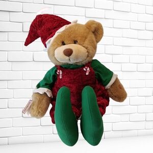 Jingle Bear Elf Plays "Jingle Bell Rock" Large 20"